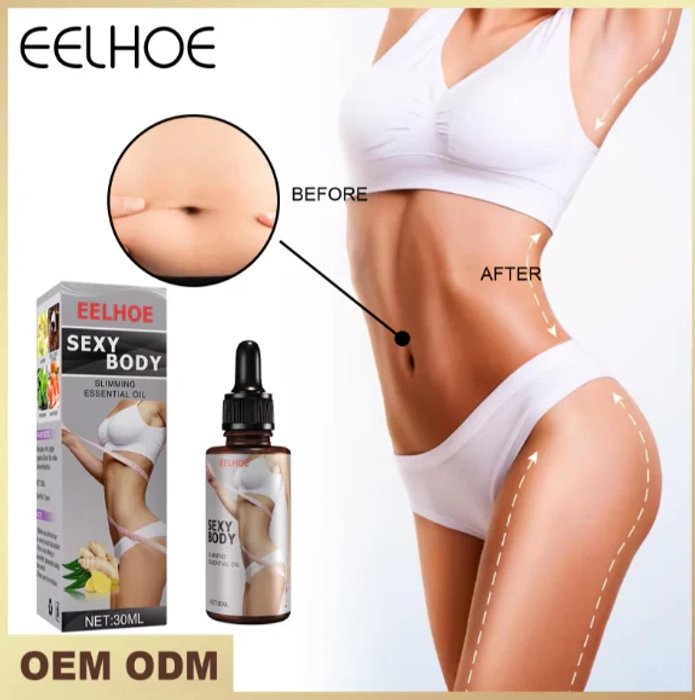 BODY MASSAGE DISSOLVE FAT ESSENTIAL OIL WEIGHT LOSS SLIMMING BURNING FAT 30 ML