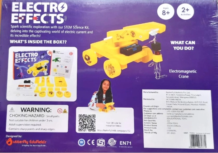 Electro Effects | STEM Science DIY Kit| Electric Current and its affects | For Age 8+