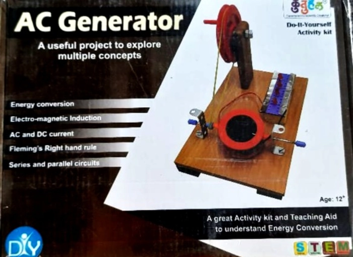 AC Generator | Science DIY Project Kit | Learn Energy Conservation | For Age 12+