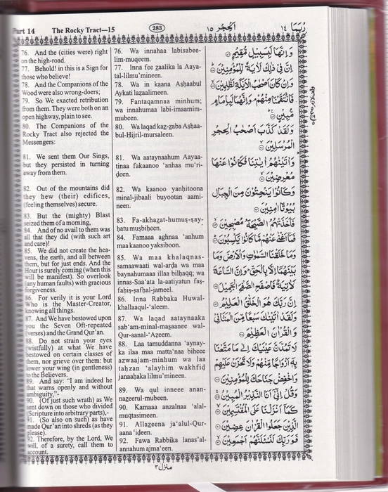 Holy Quran (A/E/R) A.Y.Ali Art (YBD)