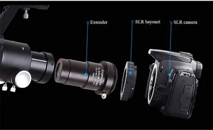 Telescopic Astronomy Refractor Table Top 600 x 70 mm with Tripod (F60070 mm)