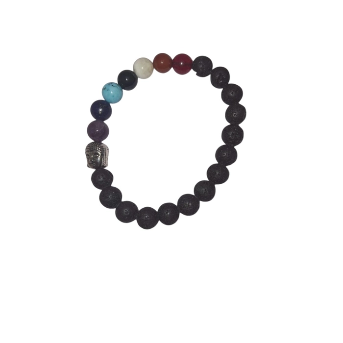 7 chakra Crystal wot Lava Stones