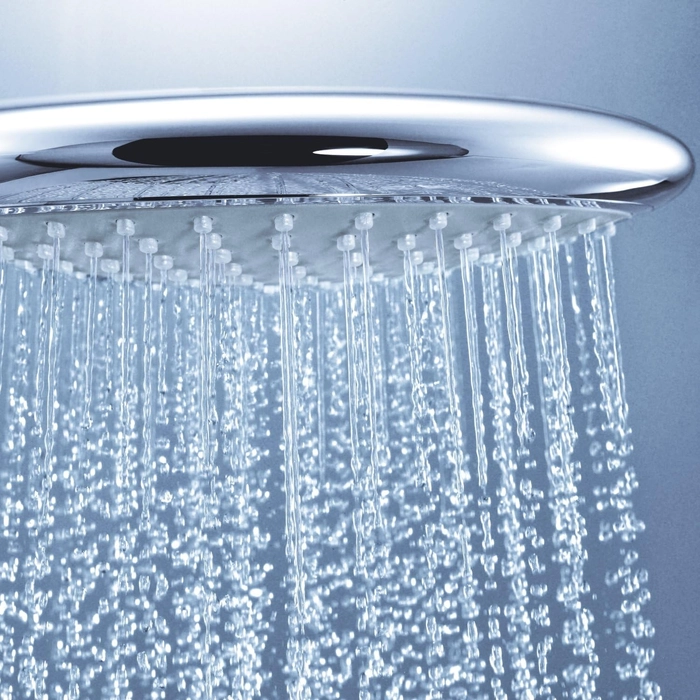 GROHE Rainshower Solo 150, Pommeau de Douche 2 Jets (Pluie/SmartRain), Chromé