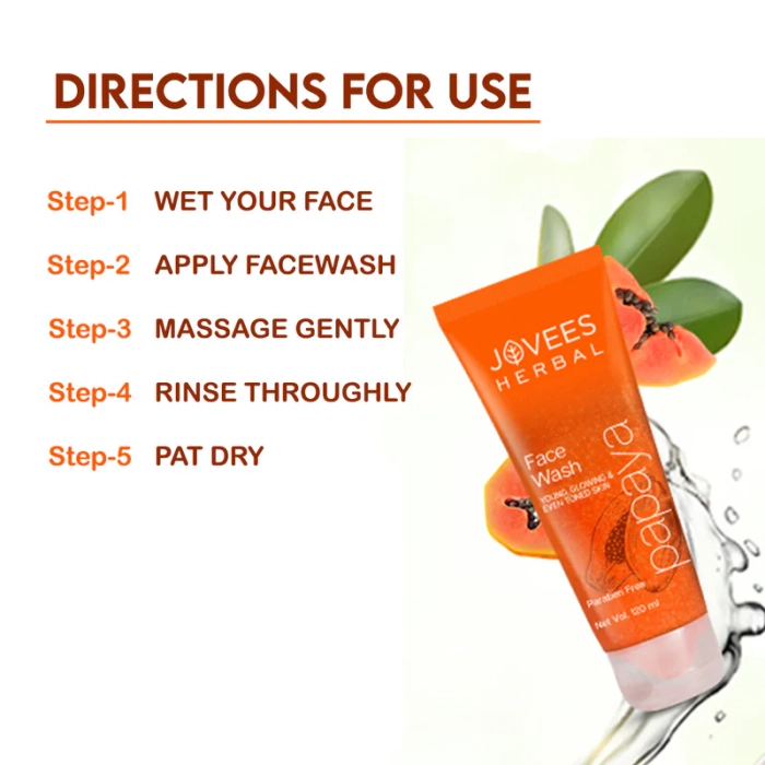 Jovees Herbal Papaya Facewash