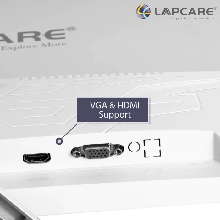 Lapcare LED Monitor LM22WHD (54.61CM) VGA HDMI