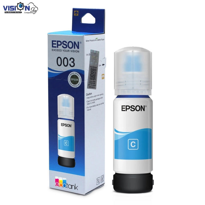 Epson Cyan Ink Bottle - 003 - 65 ml