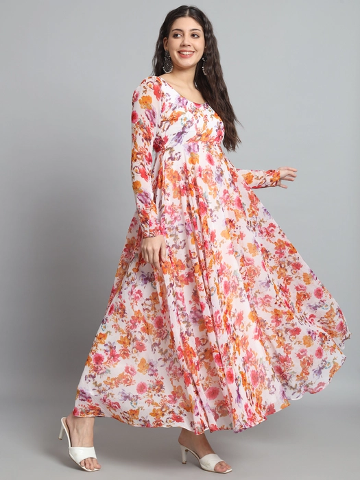 Kedar Fab Women Gown Dupatta Set - Buy Kedar Fab Women Gown Dupatta Set  Online at Best Prices in India | Flipkart.com