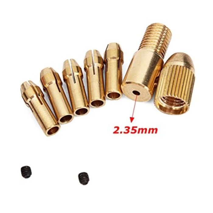 Small Electric Drill Bit Collet Micro Twist Drill Chuck Set - 952211-05 3mm