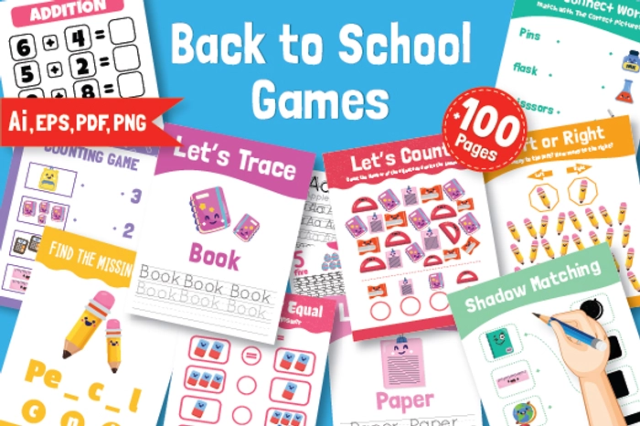 Back to School Games Book