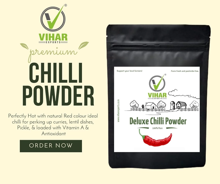 Deluxe  Chili Powder - 1 Kg | 500Gm | 100Gm