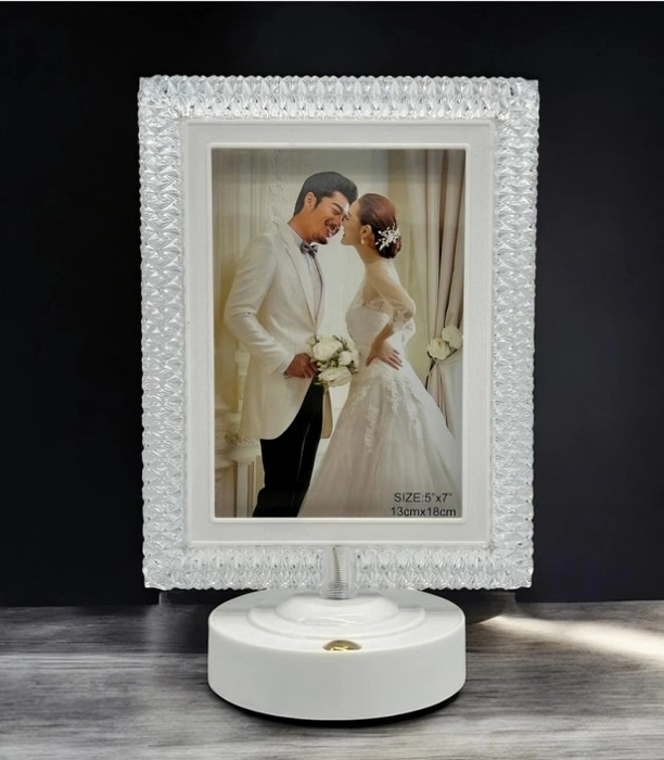Crystal LED Rectangle Photo Frame
