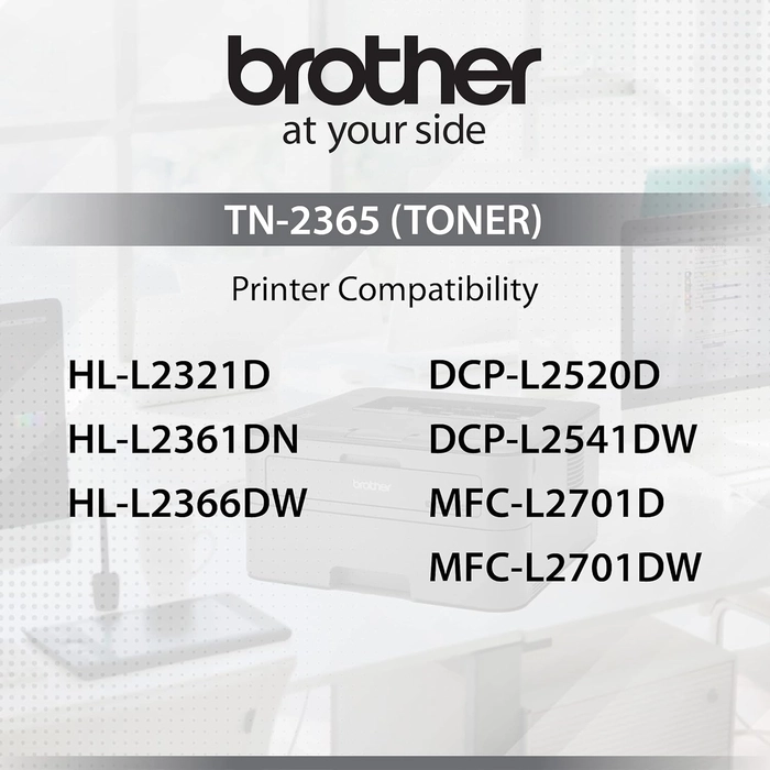 Brother TN-2365 Original Toner (Mono/Black)