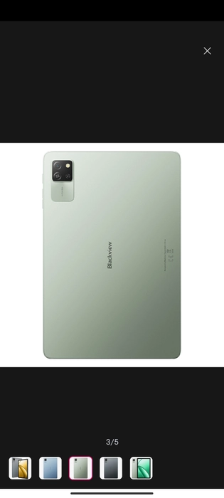 Blackview Tab 60 WiFi (4GB+128GB) | Expandabled Ram Upto 12 GB | 8 MP Camera | 10.1" Display | Slate Grey,Sky Blue,Mint Green