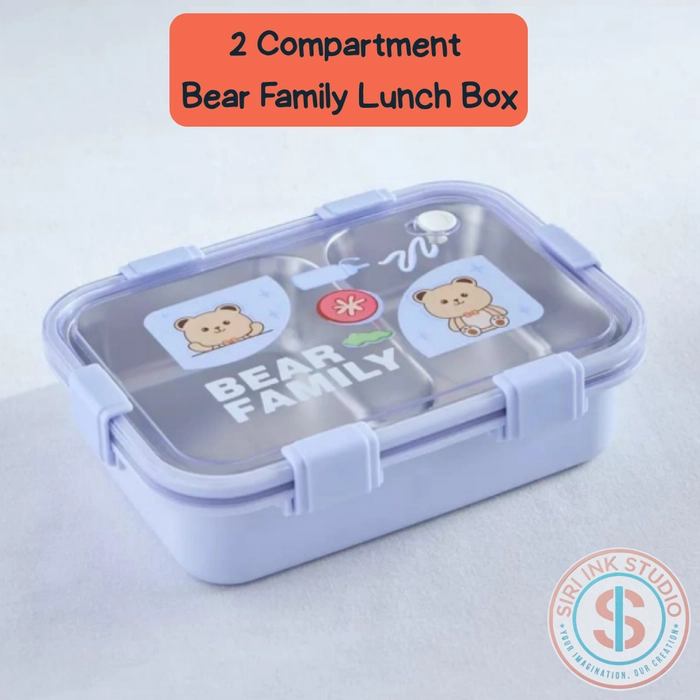 Kids Lunch Boxes - Steel, Durable & Name Print