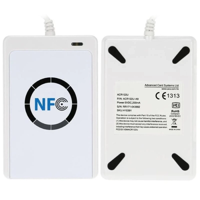 NFC Reader Writer + 5 PCS Ntag213 NFC Tag + Free Software