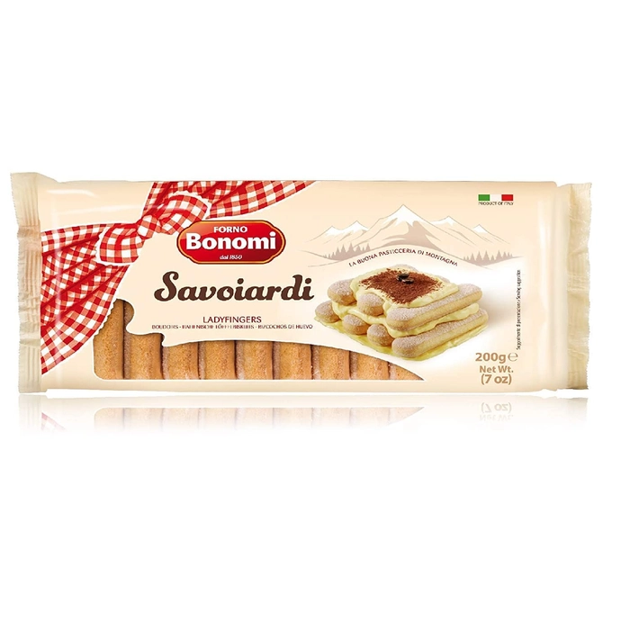 Forno Bonomi Savoiardi Lady Fingers Italian Biscuit 200 Gram