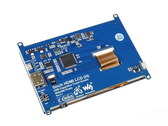 WAVESHARE  5 inch HDMI LCD (H)