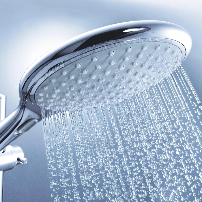 GROHE Rainshower Solo 150, Pommeau de Douche 2 Jets (Pluie/SmartRain), Chromé