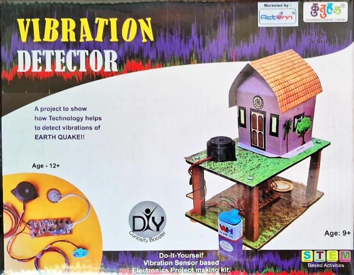 Vibration Detector | DIY Science Project |Detection Vibration of Earthquakes| For Age 9+