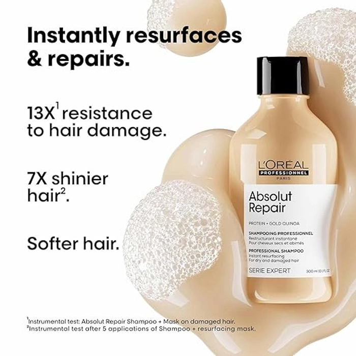 L'Oréal Professionnel Absolut Repair Shampoo for Dry & Damaged Hair