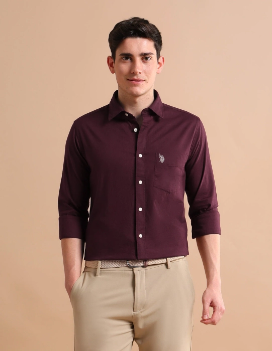 Polo Assn. Stretchy Twill Shirt