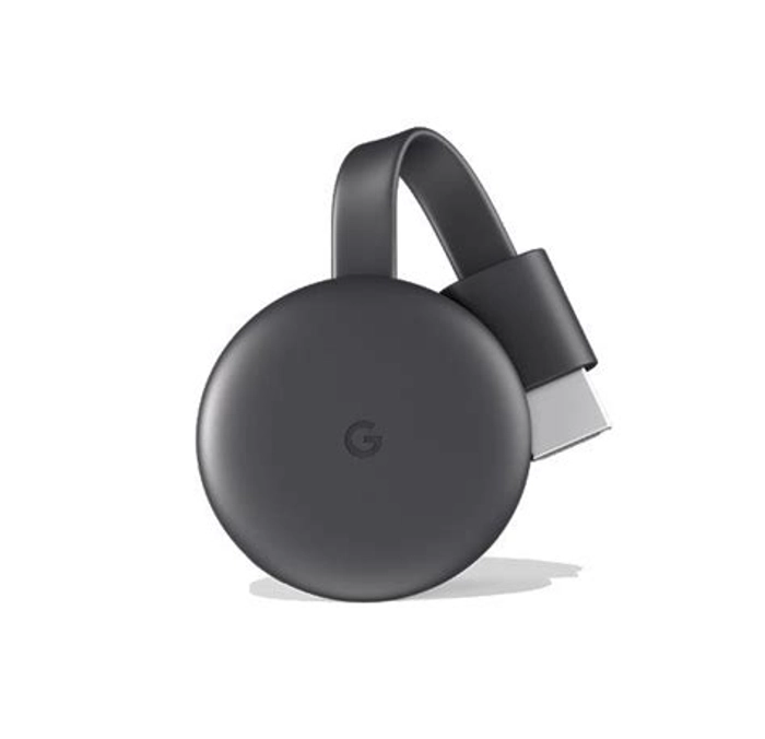 Chromecast 3 Media Streaming Device (Black)