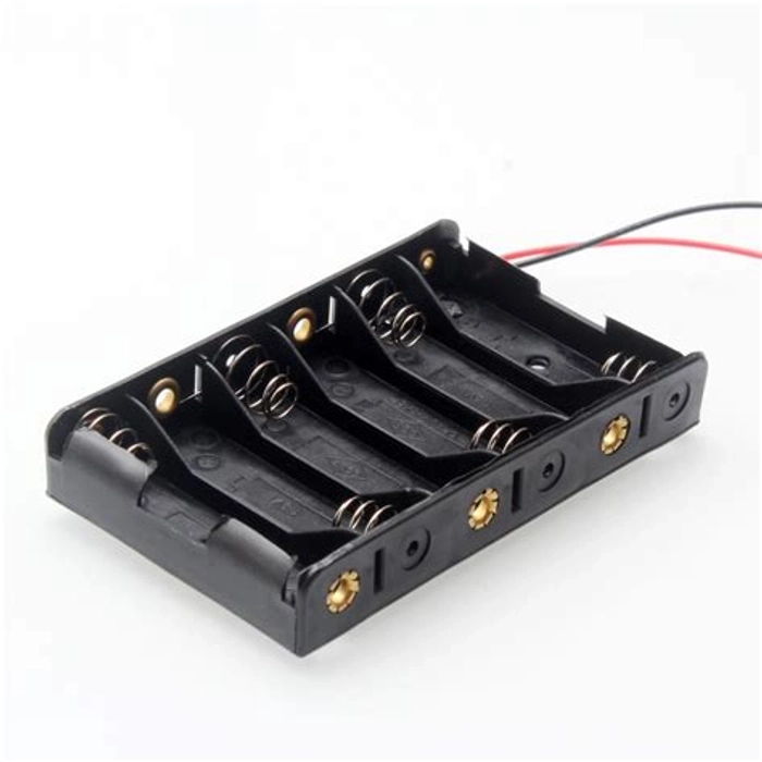 6 x 1.5V AA Battery Holder Without Cover