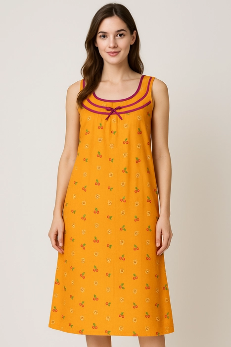 Floral print night wear