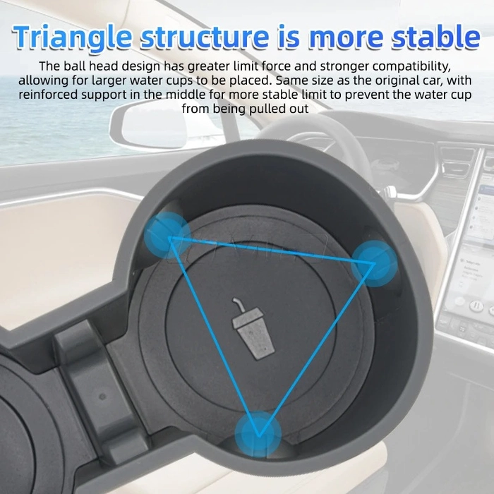 Car Central Console Water Cup Limiter