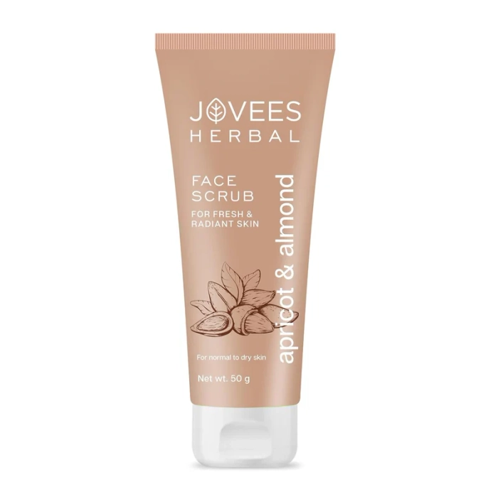 Jovees Apricot & Almond Face Scrub Infused with Wheatgerm Oil