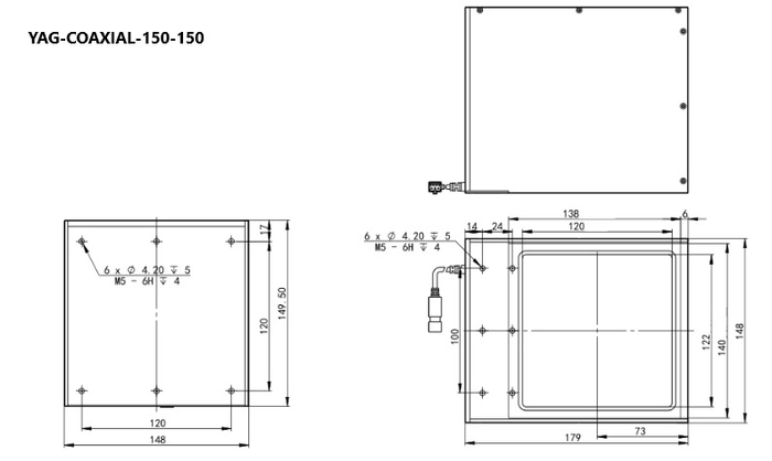 YAG-COAXIAL-150-150