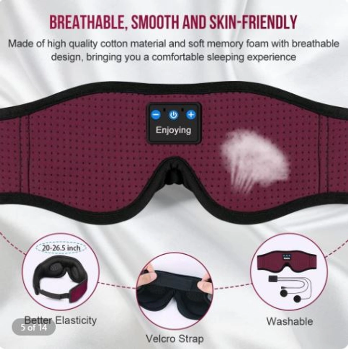 SLEEP HEADPHONES BLUETOOTH HEADBAND