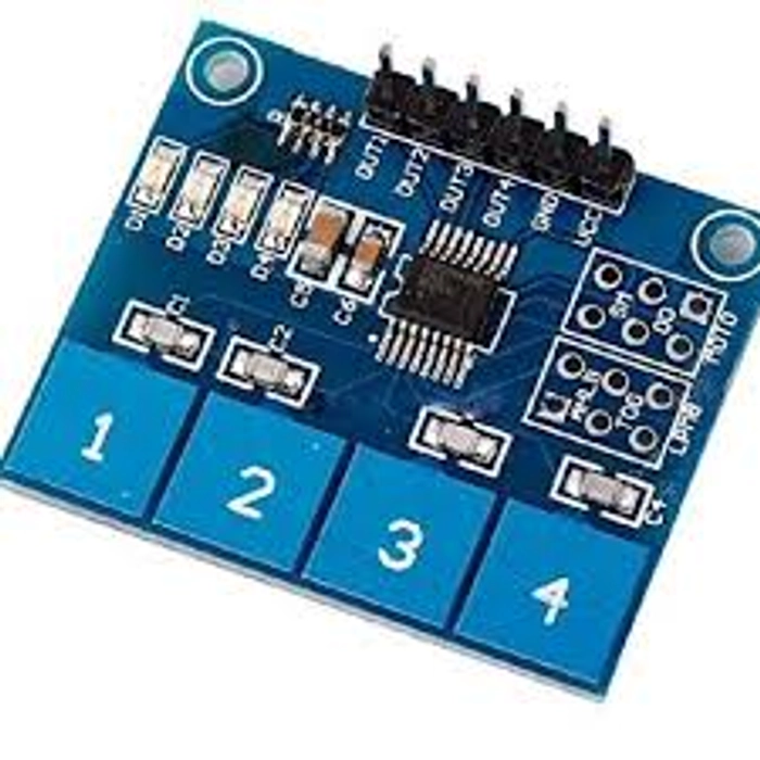 TTP224 4-way Capacitive Touch Switch Module