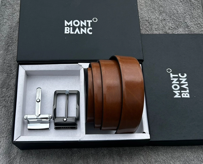 Mont Blanc Double Buckle Premium Belt