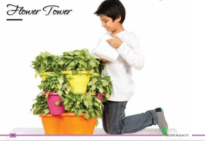 Flower Tower Planter