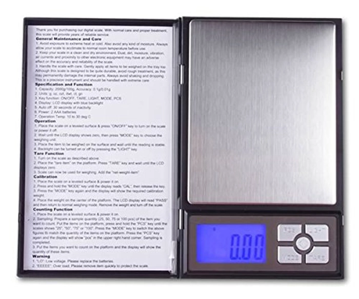 Pocket Scale 0.01 Gm - 500 Gm