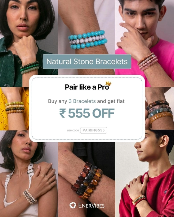 Buy Reiki Crystal Products Pink Natural Crystal Stones Rose Quartz Rose  Quartz Bracelet - Standard Online at Best Prices in India - JioMart.