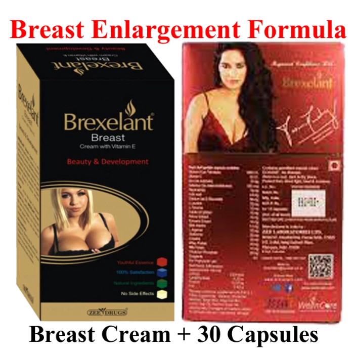 Breast Cream + 30 Capsules For Women By Well N Care