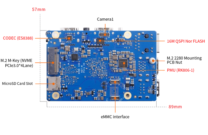 OrangePi 5 Max (4GB,  8GB,  16GB)