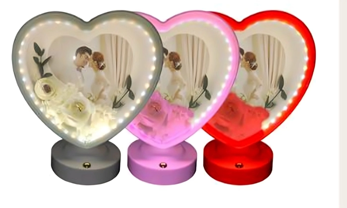 LED Photo Frame Heart Shape