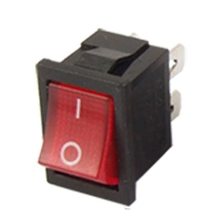 6A 250V DPST ON-OFF Rocker Switch