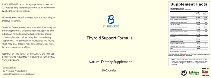 Thyroid Support Formula Capsules