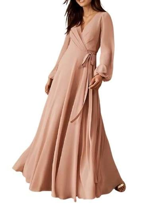 Flora Roja Maxi Wrap Dress – Jennafer Grace
