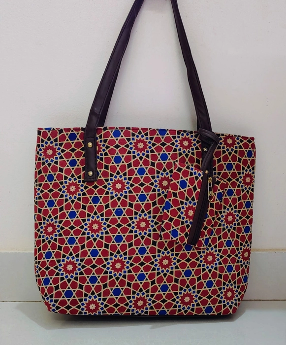 Shopping Bag , Red color