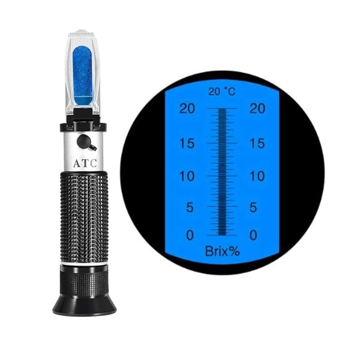 AS ONE Handheld Refractometer Brix0-20%, RAB-20