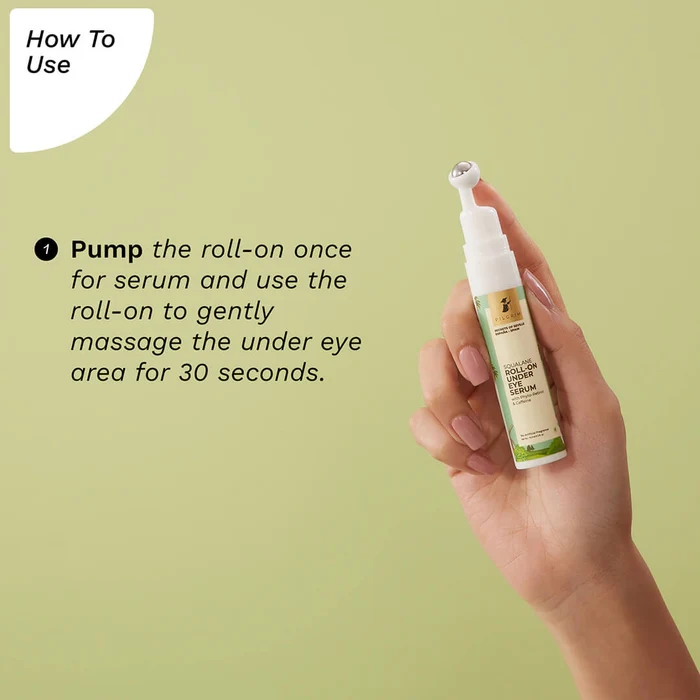 Squalane Roll-On Under Eye Serum