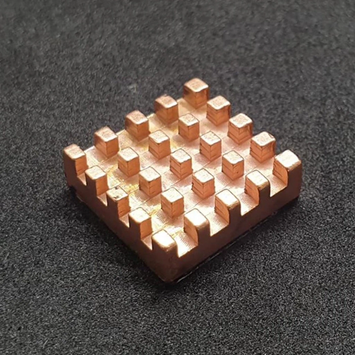 Overclocking Goldfish Copper Heatsink for Raspberry Pi