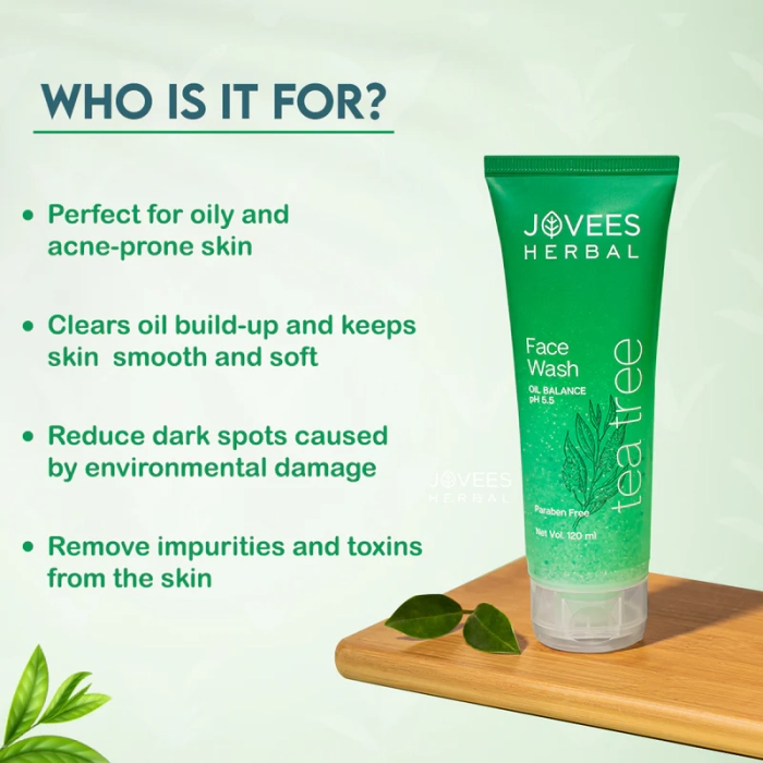 Jovees Herbal Tea Tree Facewash