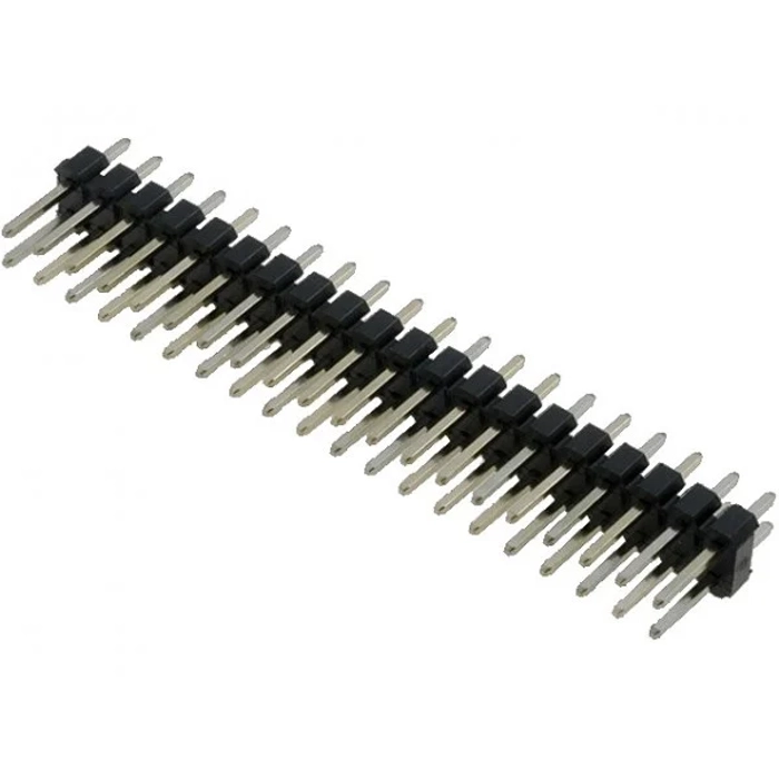 2.54MM pitch 40 Pin Male Double Row (2x20) Pin Header Strip 10Pcs