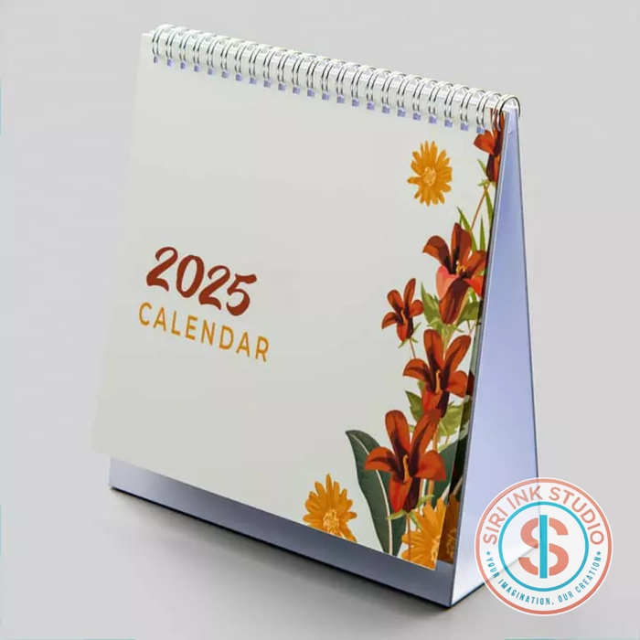 Customized Desk Calendar - 6x7 in